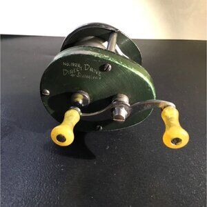 Vintage SHAKESPEARE 1926 Direct Drive Fishing Reel=ANTIQUE REEL=DISPLAY OR PARTS